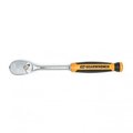 Apex Tool Group Gearwrench® 90 Tooth Dual Material Teardrop Ratchet with 3/8" Drive Tang, 9"L 81208T